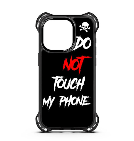 Personalised Case Trop Saint for iPhone 14 15 16 Pro Max Don't touch My Phone