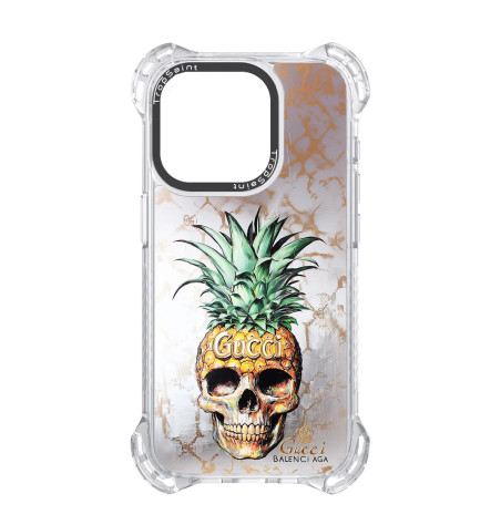 Coque Personnalisée Trop Saint pour iPhone 14 15 16 Pro Max Skull Ananas Gucci Balenciaga