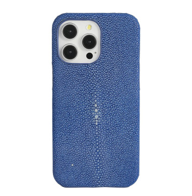 Handmade Blue Stingray Case for iPhone | Trop Saint
