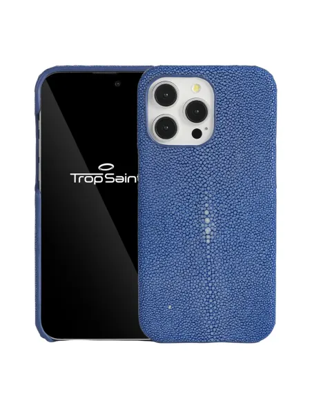Handmade Blue Stingray Case for iPhone | Trop Saint