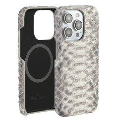 Handmade white Python Case with MagSafe – Luxury & Protection | Trop Saint 2