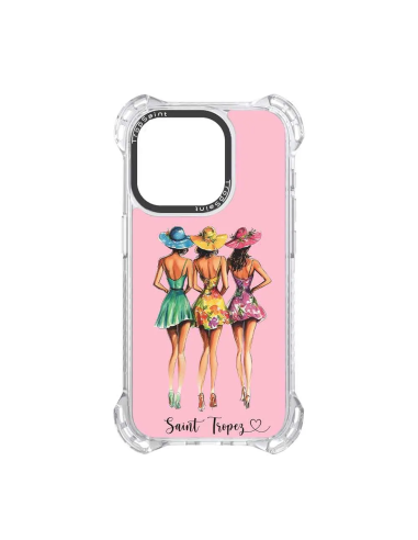 Personalised Case Trop Saint for iPhone 14 15 16 Pro Max Three Girls
