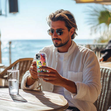 Coque personnalisée Trop Saint pour iPhone 14 15 16 17 Pro Max AIR Donald Duck Work Smarter Not Harder