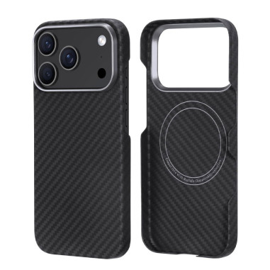 Coque MagSafe en Fibre de Carbone pour iPhone 17 Pro|Trop Saint
