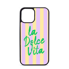 Coque Personnalisée Trop Saint pour iPhone 14 15 16 17 Pro Max Air - La Dolce Vita Candy