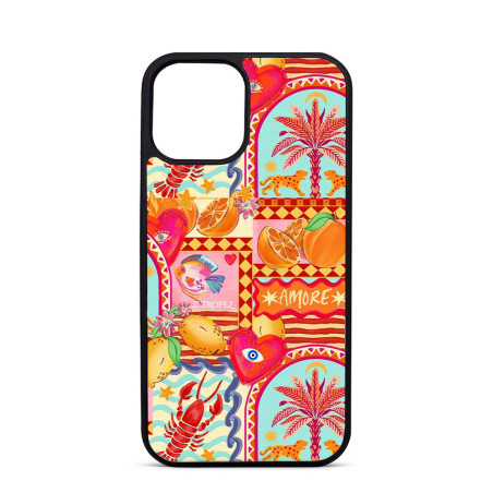 Personalised Case Trop Saint for iPhone 14 15 16 17 Pro Max Air Summer Mood St-Tropez Amore