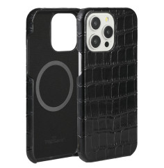 Coque Cuir Embossé Phone 16 17 pro Max Air | Trop Saint