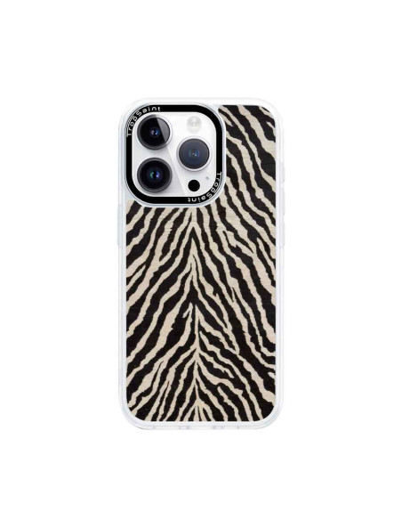 Coque Personnaliseé pour iPhone 18 17 16 15 14 Pro Max Air, motif zèbre