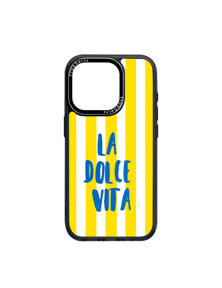 Custom iPhone Case Trop Saint for iPhone 12 13 14 15 16 17 18 Pro Max Air, Dolce Vita Yellow