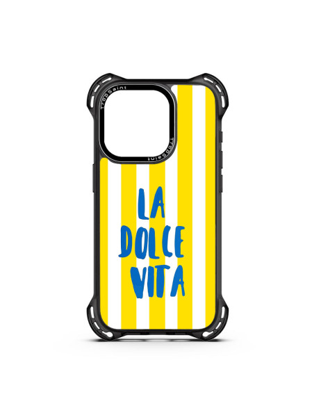 Custom iPhone Case Trop Saint for iPhone 12 13 14 15 16 17 18 Pro Max Air, Dolce Vita Yellow