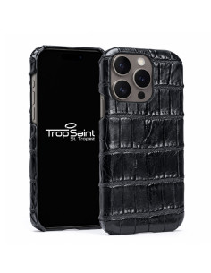 Coque Cuir Crocodile Aligator iPhone 15 16 17 18 Pro Max Himalayan 2