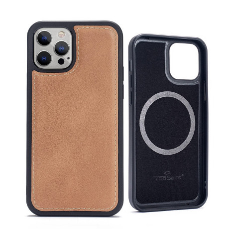 Leather Case for iPhone 12 Pro / 12 with MagSafe | Trop Saint